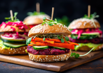 Vegetarische Gemüseburger