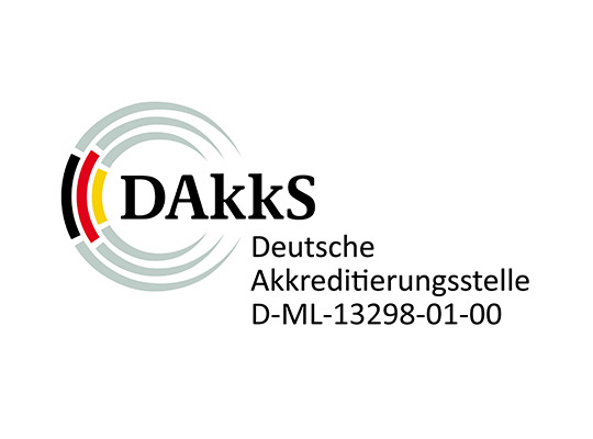 DAkkS Logo der Laborakkreditierung